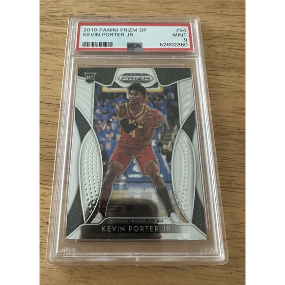 2019 PANINI PRIZM DRAFT PICKS KEVIN PORTER JR. #94 RC PSA 9 MINT POP 39 USC - Picture 1 of 4